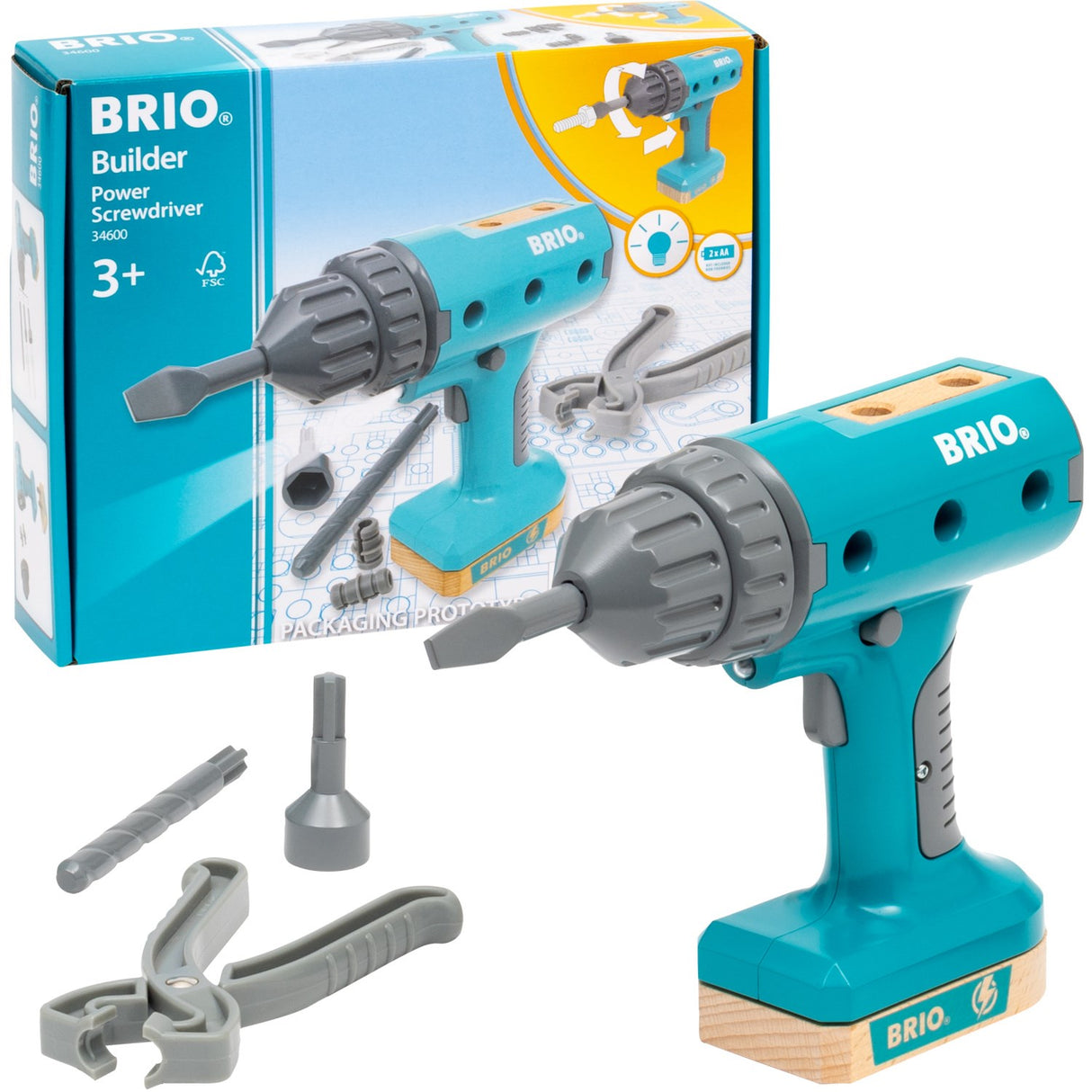 BRIO® 34600 Builder, Power Skruemaskine