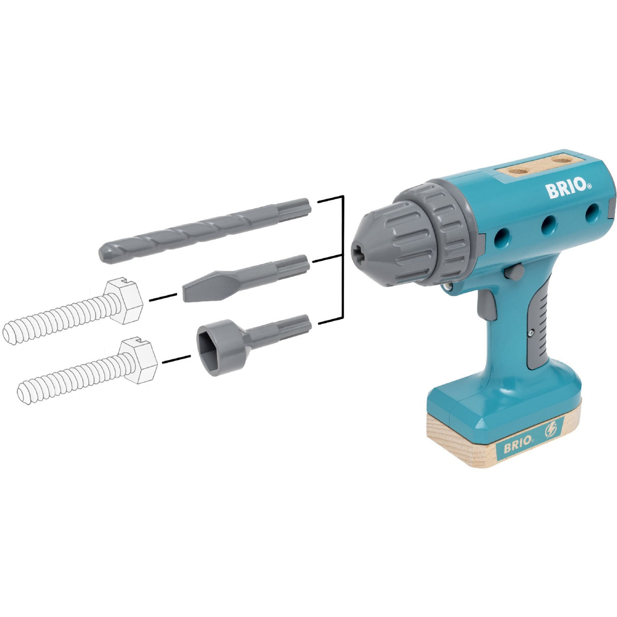 BRIO® 34600 Builder, Power Skruemaskine