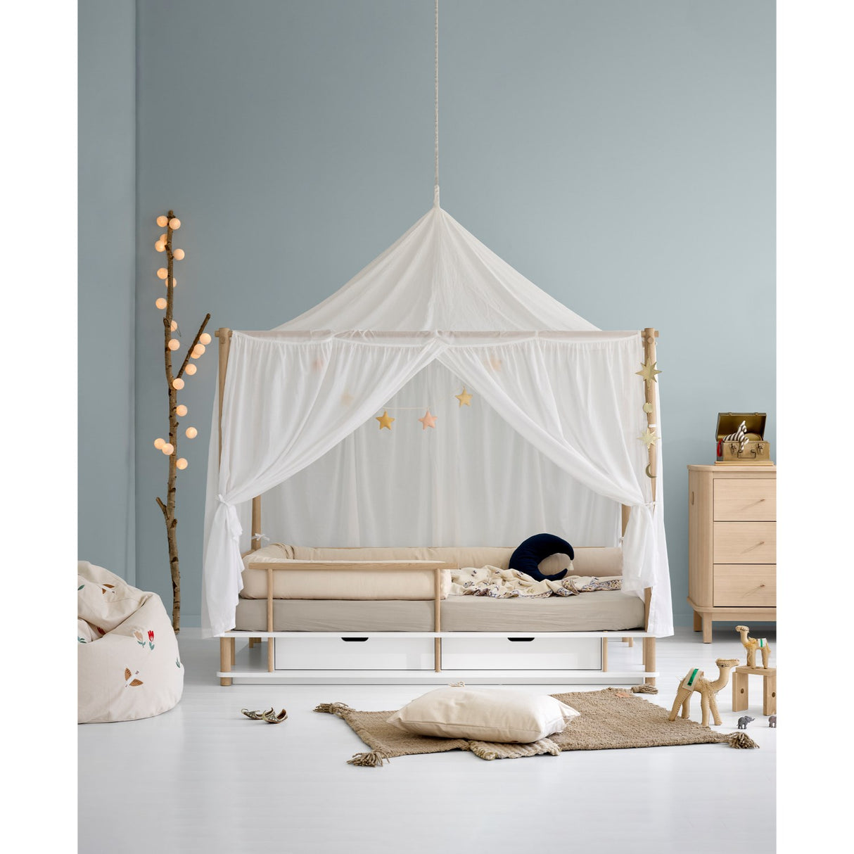 Oliver Furniture Wood Kommode 3 Skuffer Oak