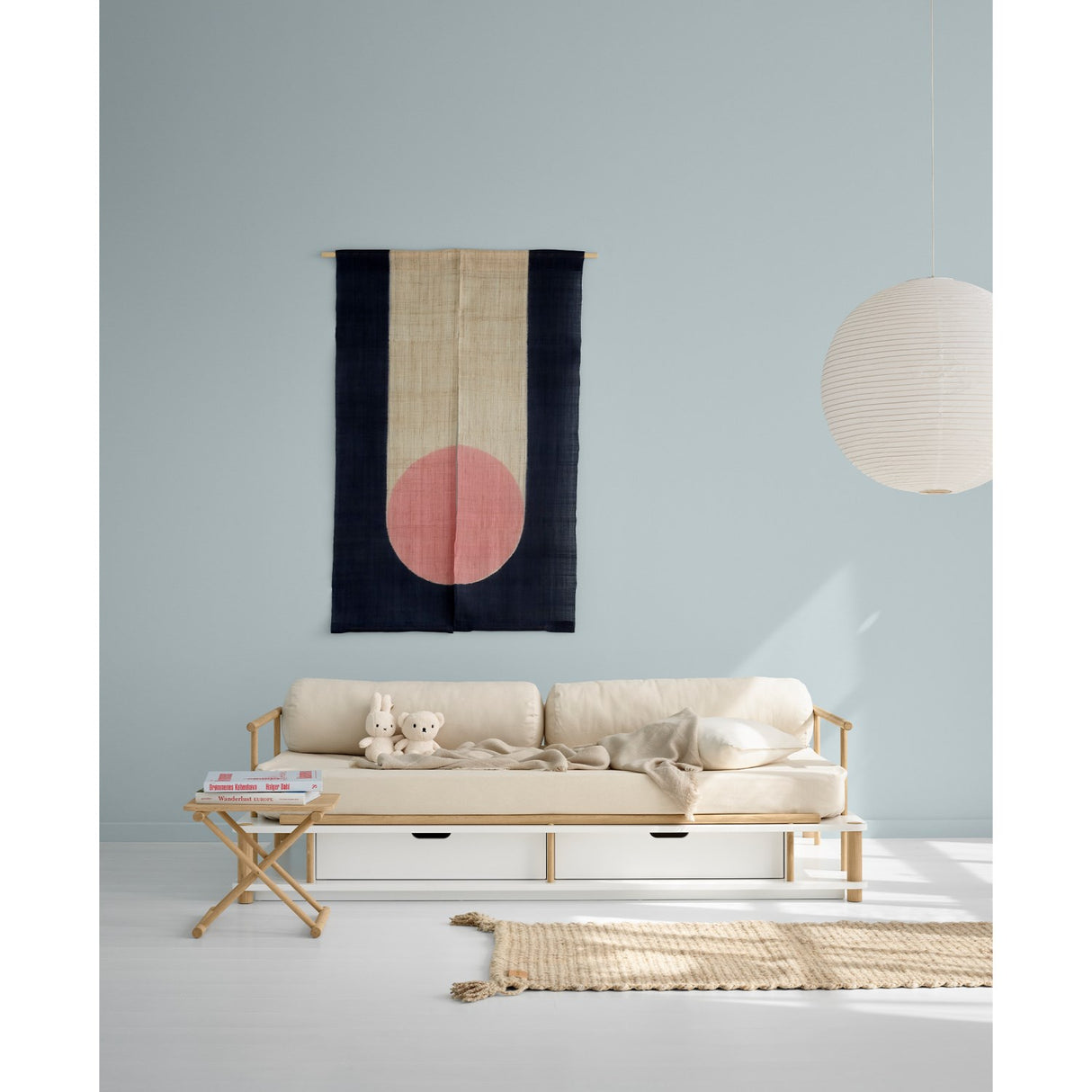 Oliver Furniture Camp Sofaseng 90x180 Cm White/Oak