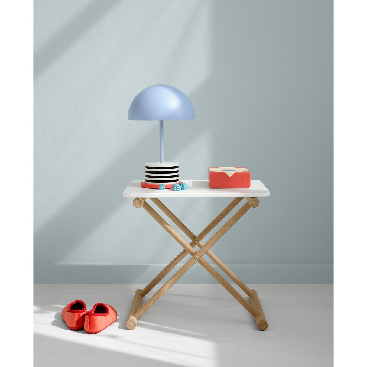 Oliver Furniture Camp Sengebord Lavt White/Oak