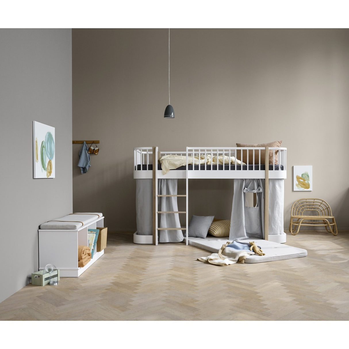 Oliver Furniture Hynde Til Wood Reol 3x1 Nature