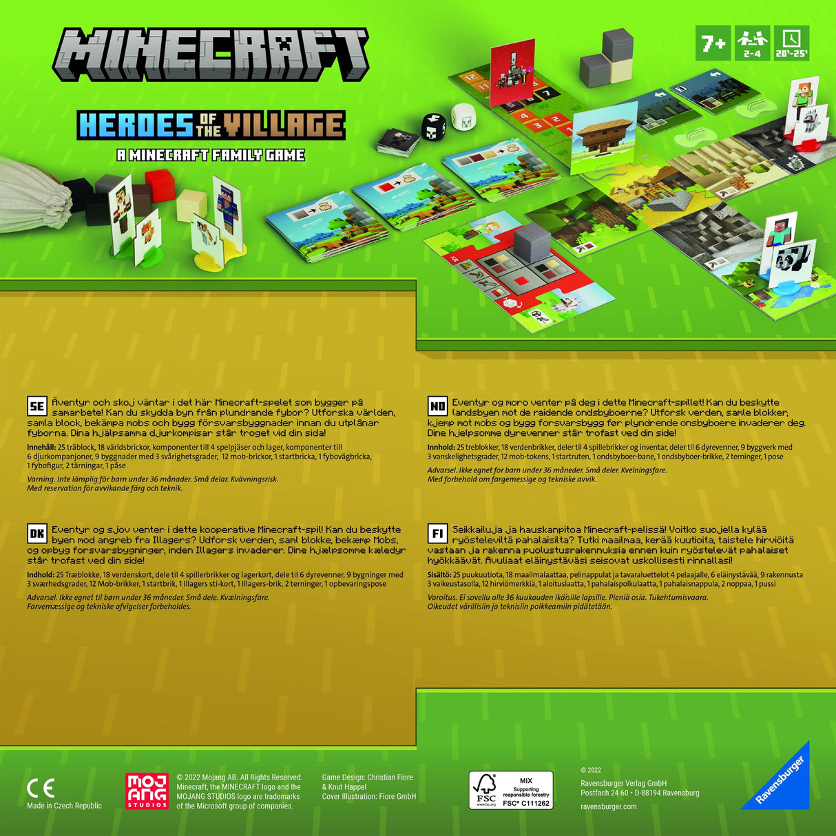 Ravensburger Minecraft Heroes - Save The Village