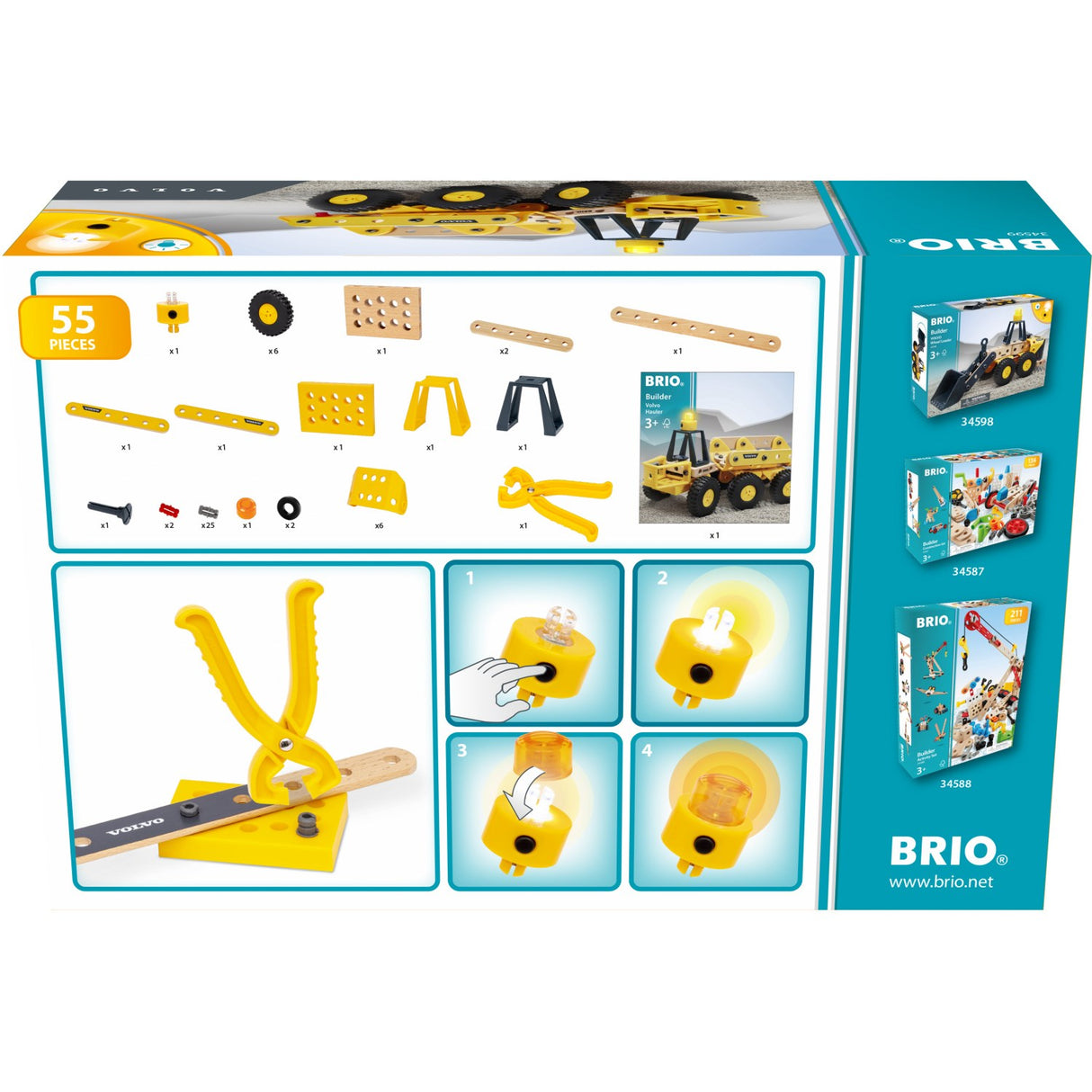BRIO® 34599 Builder Volvo Hauler