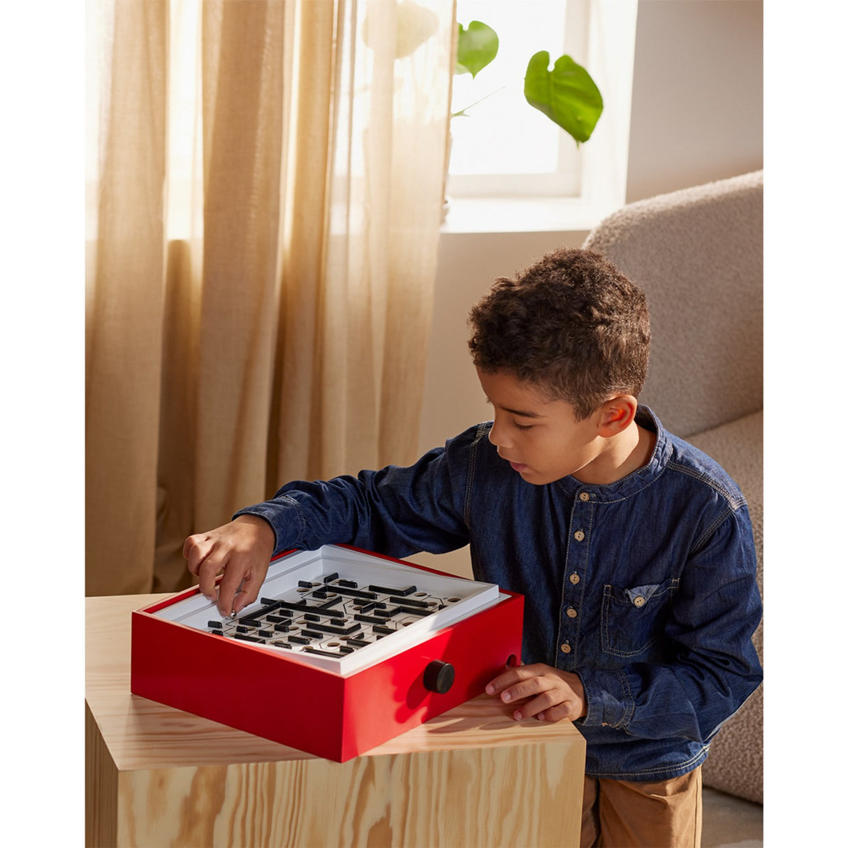 BRIO® 34020 Labyrint Spil, Rød M/2 Plader