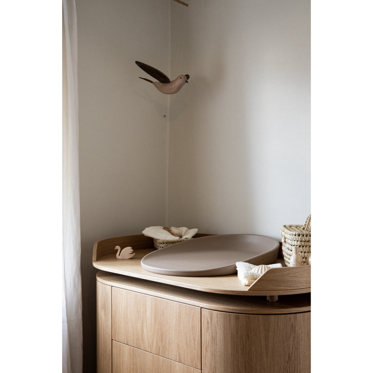 KAS Kopenhagen Oak Veneer Kai Kommode