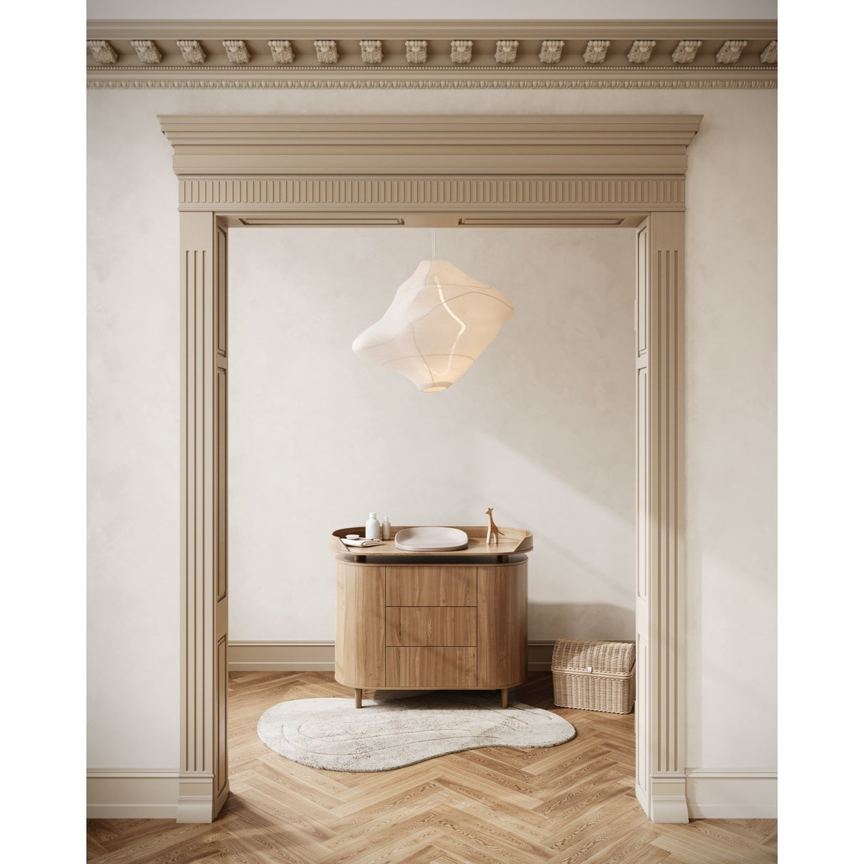 KAS Kopenhagen Oak Veneer Kai Kommode