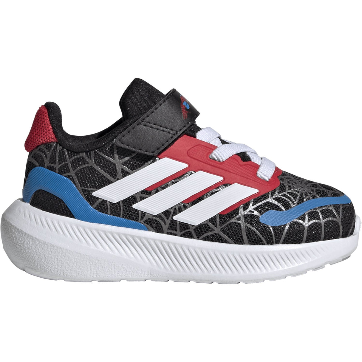 adidas Originals Core Black/Ftwr White/Pure Ruby Runfalcon Spider-Man El I Sneakers
