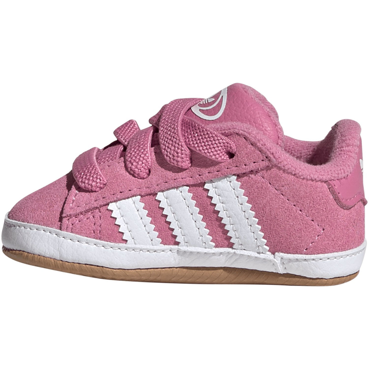 adidas Originals Bliss Pink/Ftwr White/Gum 2 Campus 00S Crib Sneakers
