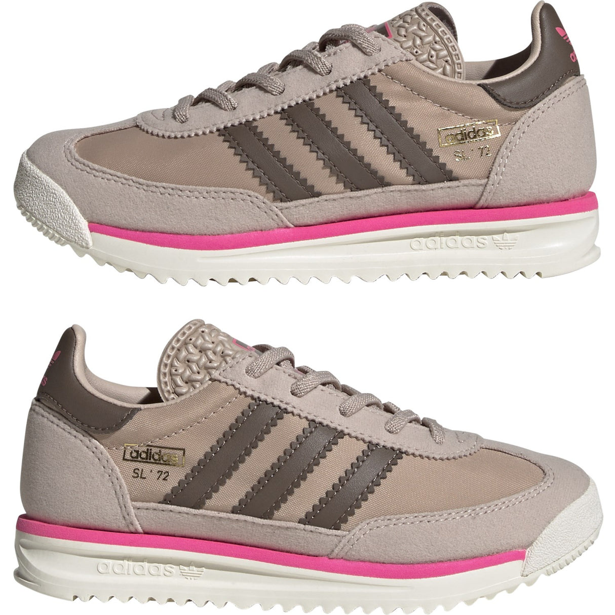 adidas Originals Wonder Taupe/Earth Strata/Lucid Pink Sl 72 Rs El C Sneakers