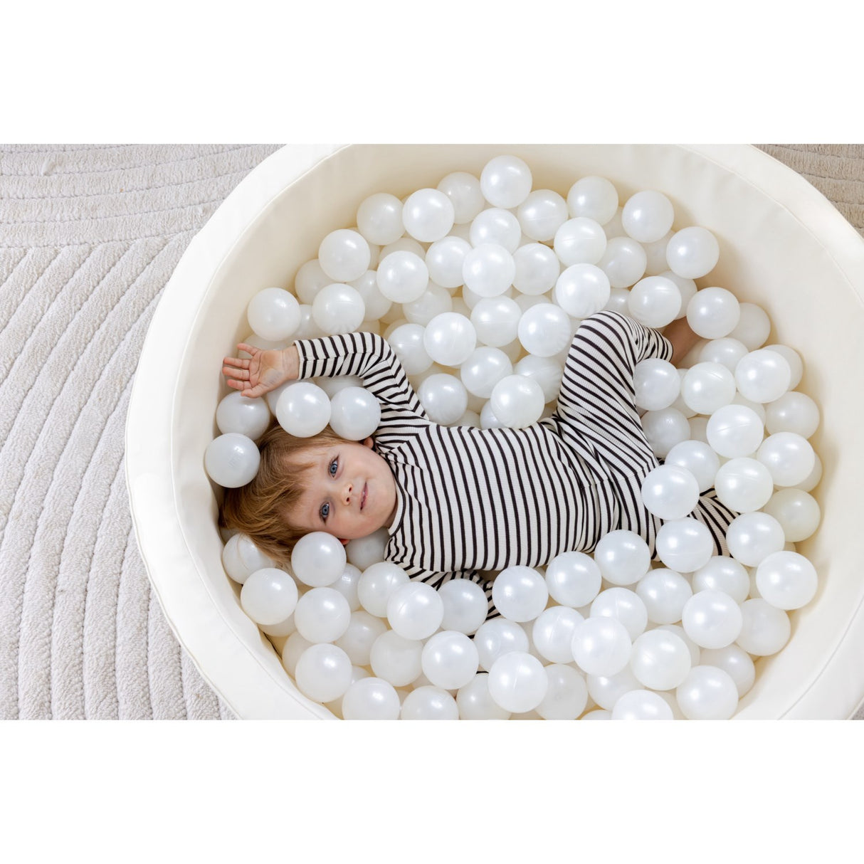 Tumble Time Vanilla Boldbassin i vegansk PU ø90cm 150 stk. bolde