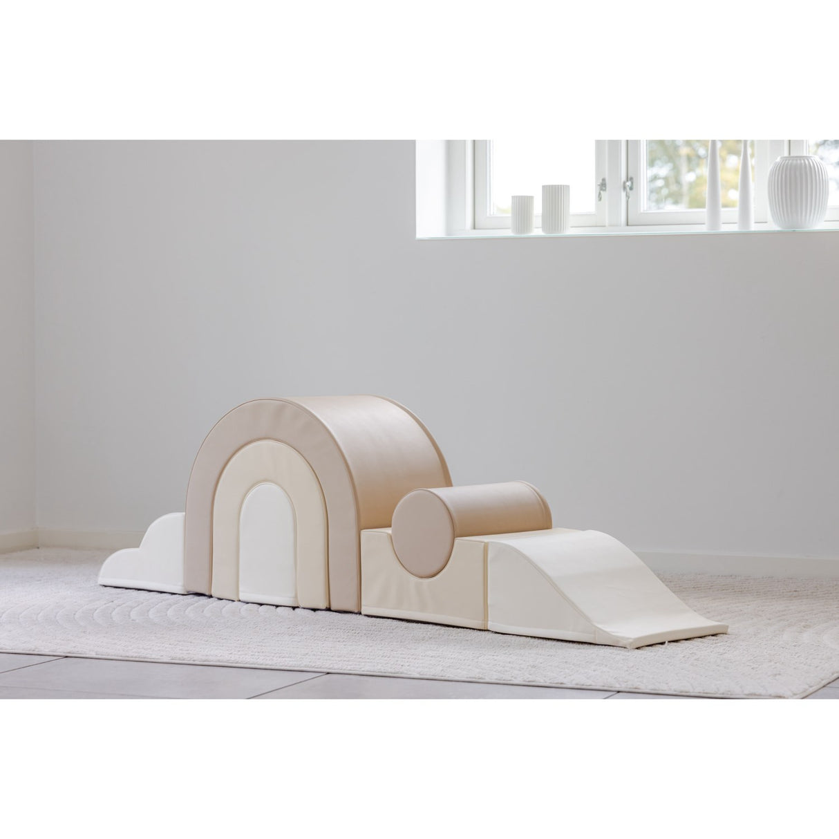 Tumble Time Rainbow 7-dele tumlesæt i vegansk PU læder