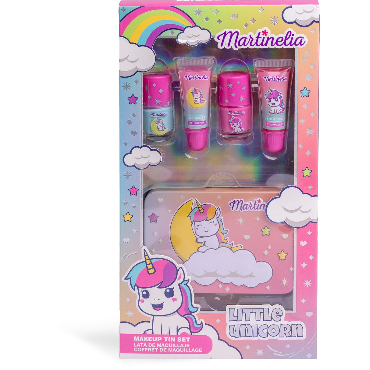 Martinelia Little Unicorn Makeup Tin Sæt