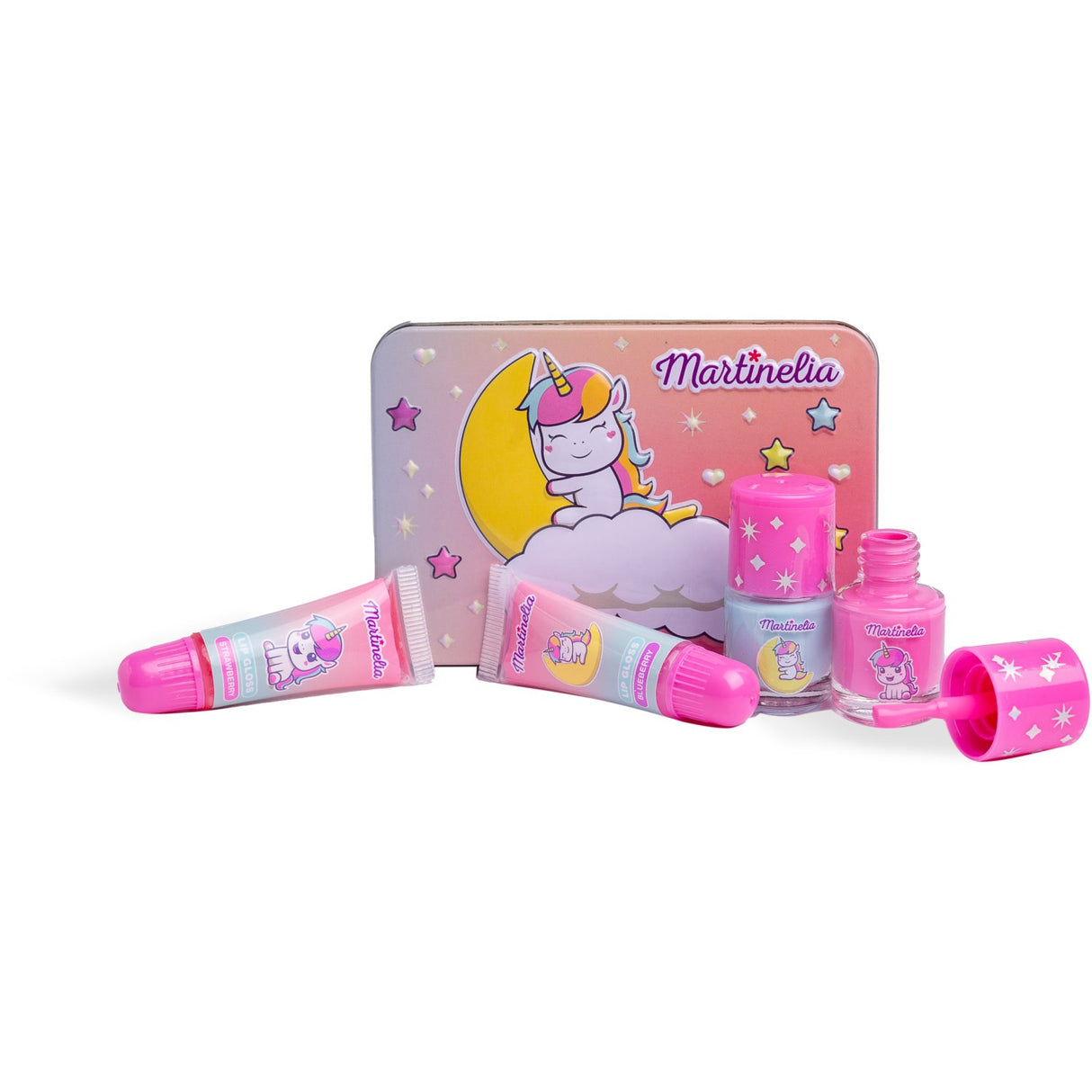 Martinelia Little Unicorn Makeup Tin Sæt