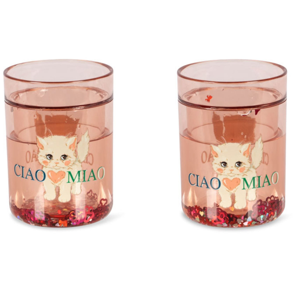 Konges Sløjd Ciao Miao 2 Pak Glitter Cups