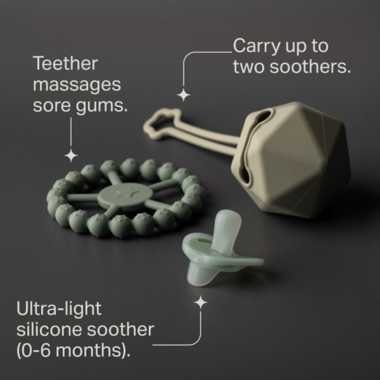 Tommee Tippee Silikone Gavesæt Green