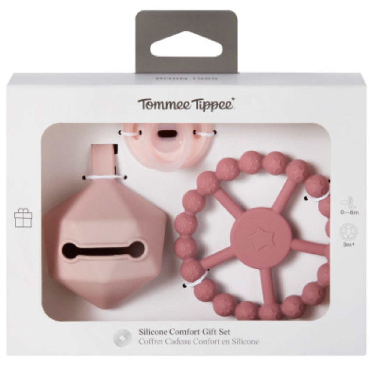 Tommee Tippee Silikone Gavesæt Pink