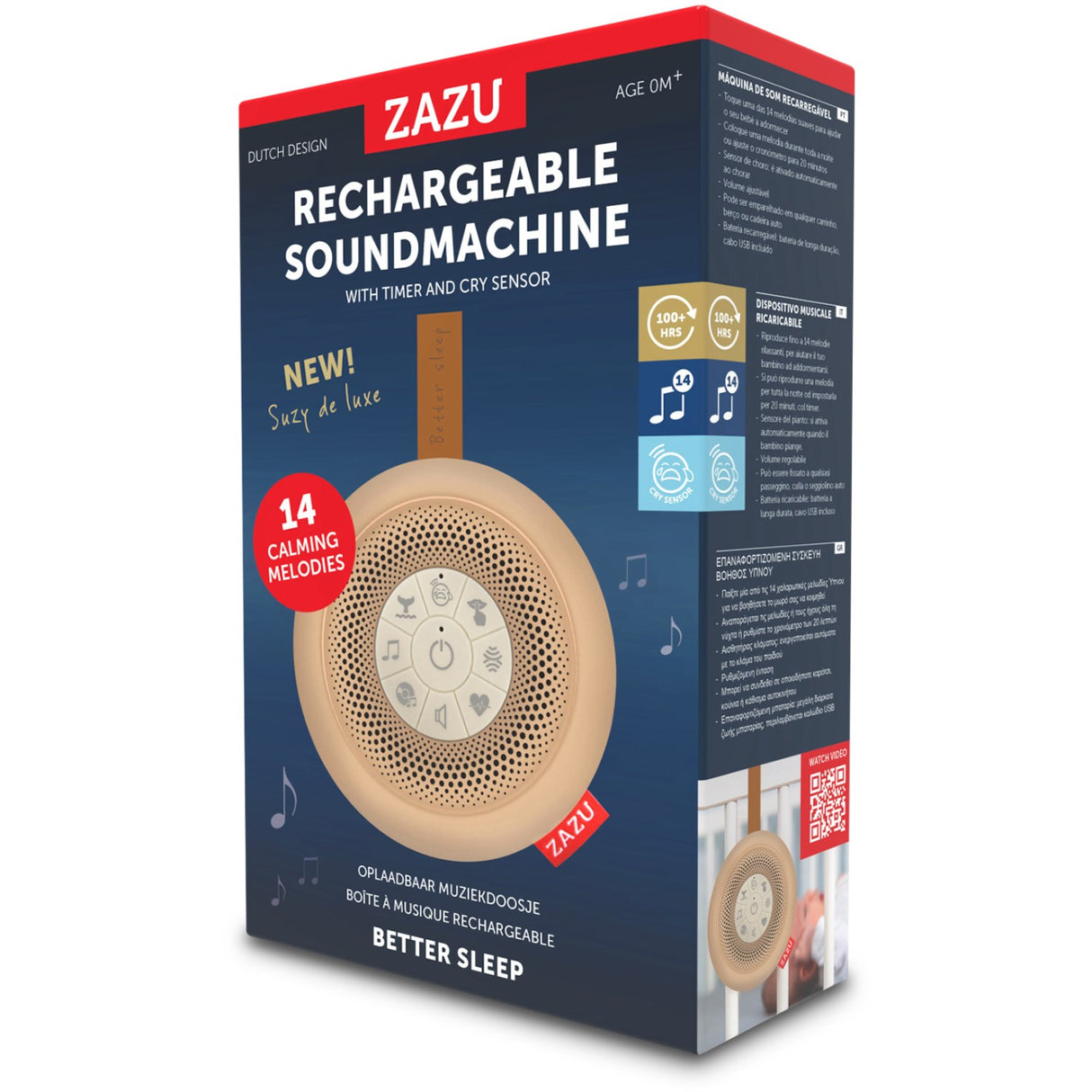 Zazu Beige Suzy De Luxe Musik Box