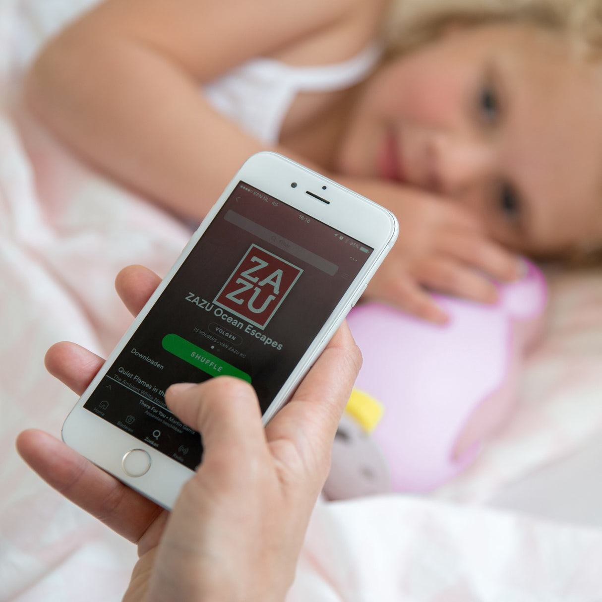 Zazu Pink Pam The Penguin Søvntræner