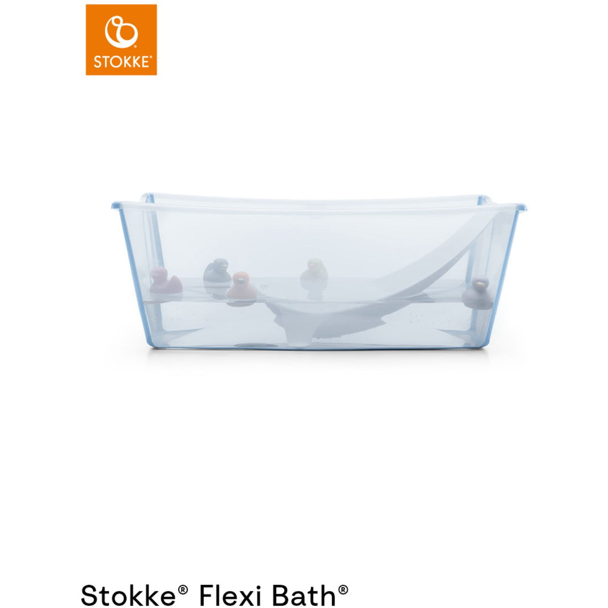 Stokke® Ocean Blue Flexi Bath® V2 + Newborn Sæt Bundle