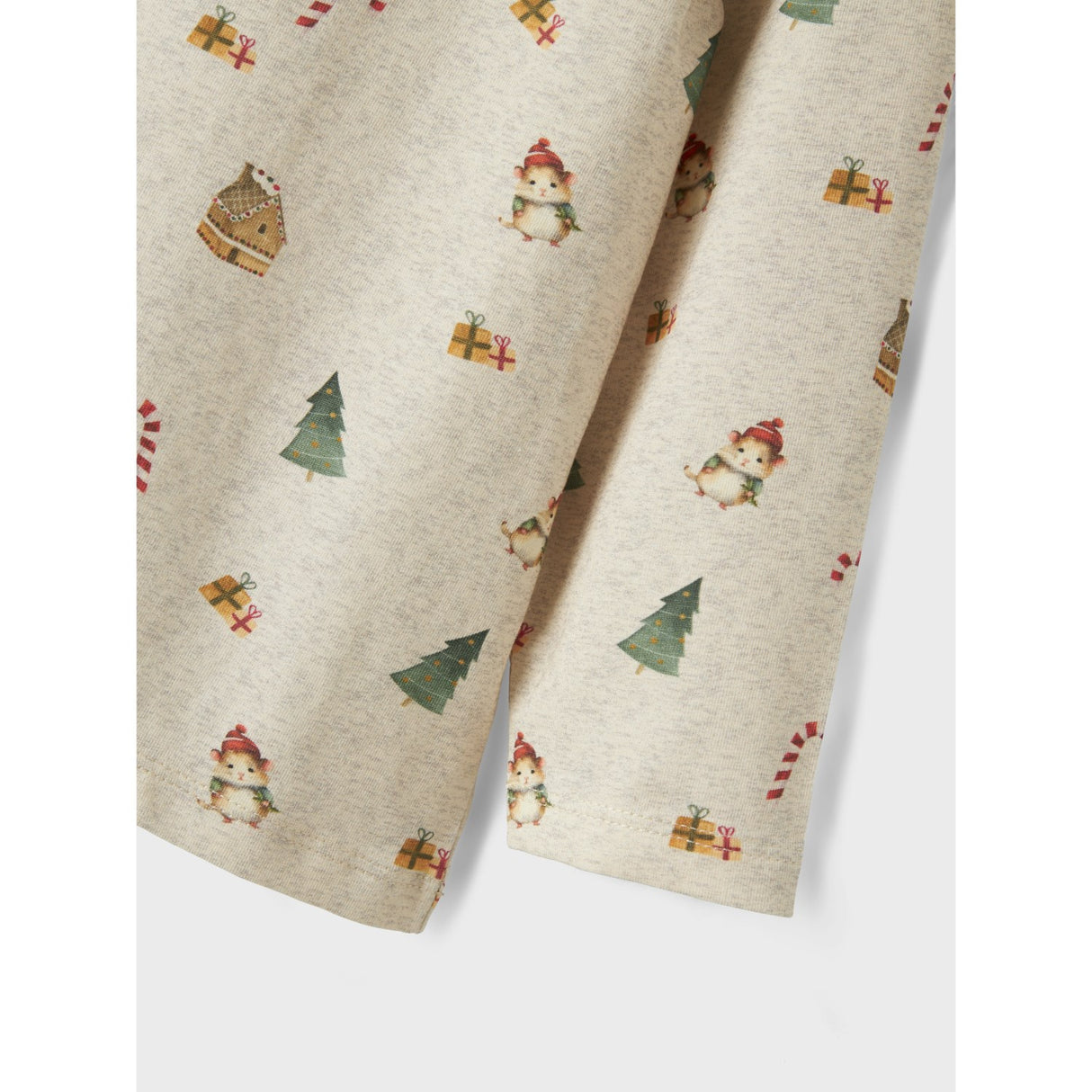 Name It Jule Nattøj sæt Roccas Peyote Melange