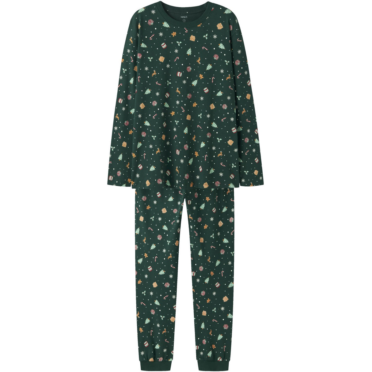 Name It Jule Nattøj sæt Voksen Botanical Garden Xmas AOP