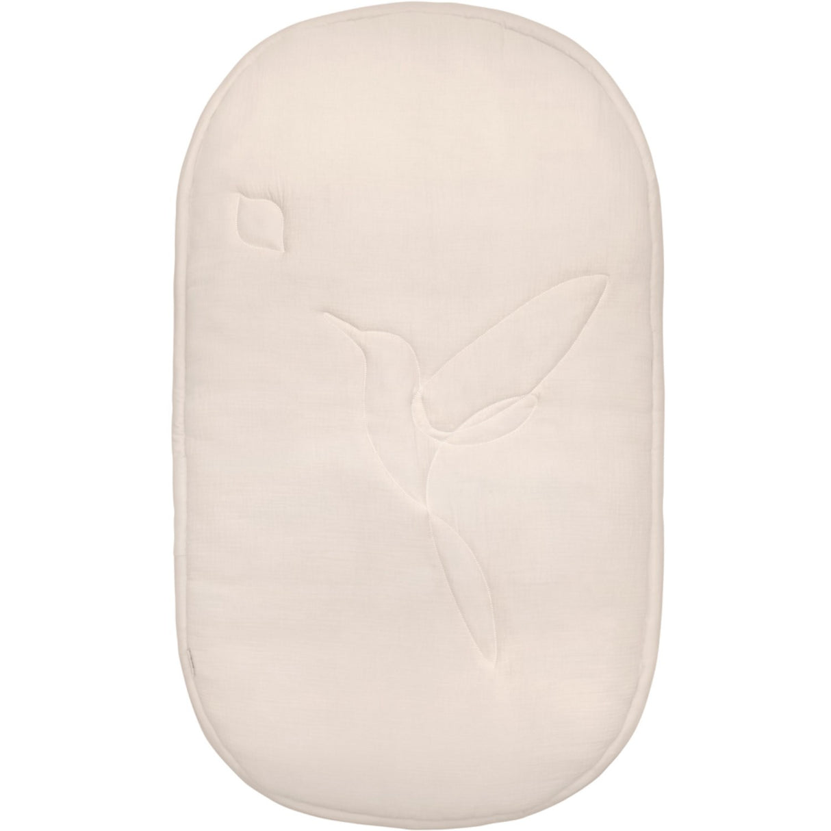 KAS Kopenhagen Cream Hummbird Oval Legetæppe