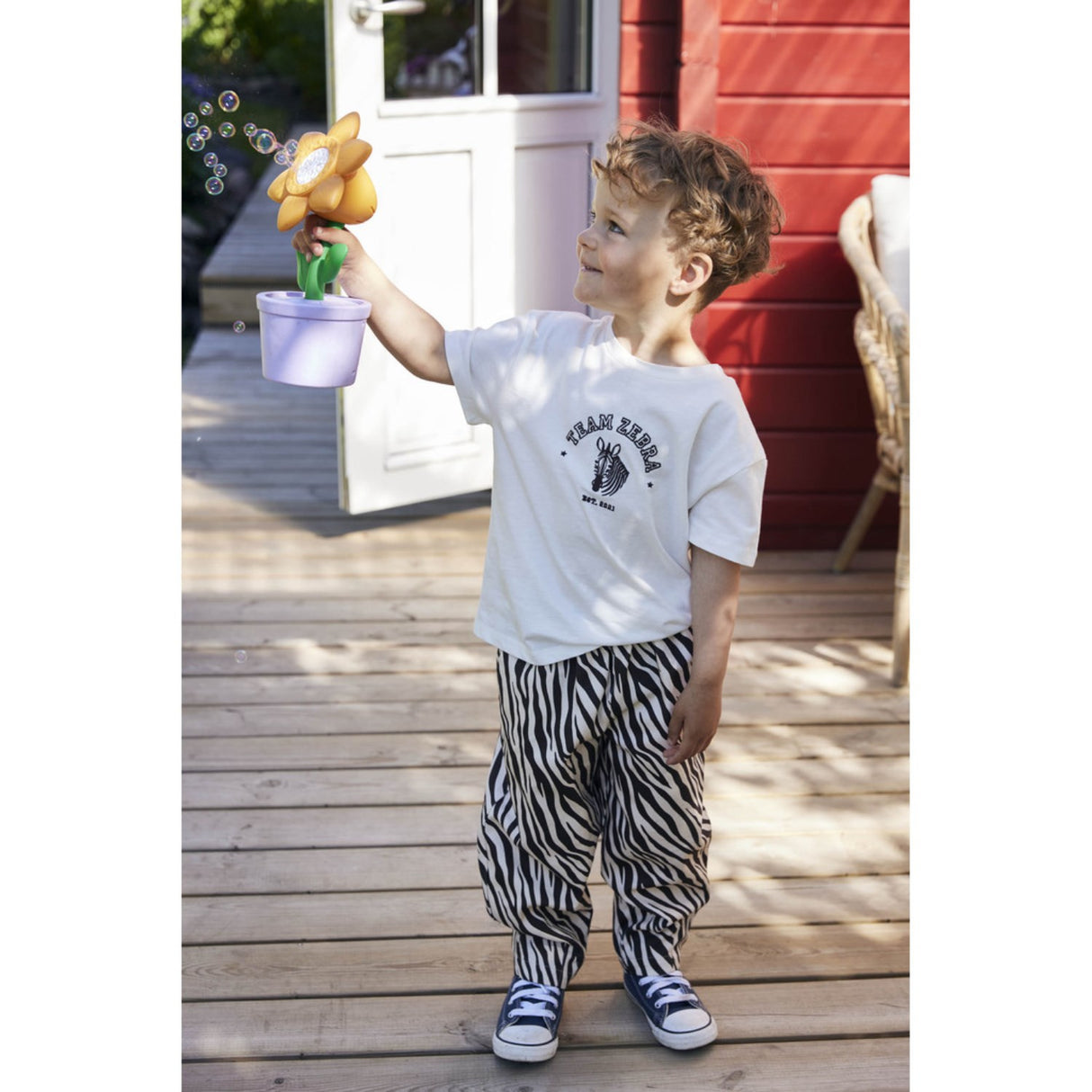Fliink Zebra Aop Duna Zebra Bukser