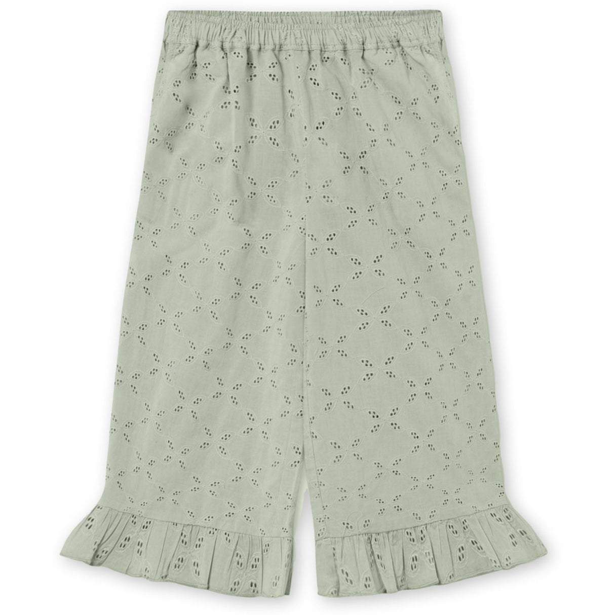 Fliink Aqua Gray Harper Ruffle Bukser