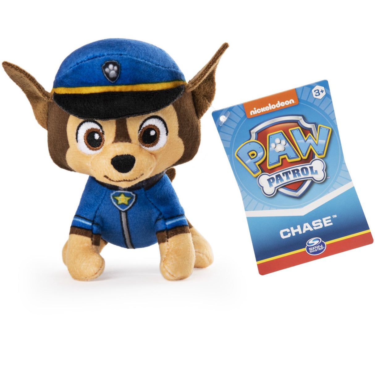 Paw Patrol Plush Mini Bamse 10 cm - Chase