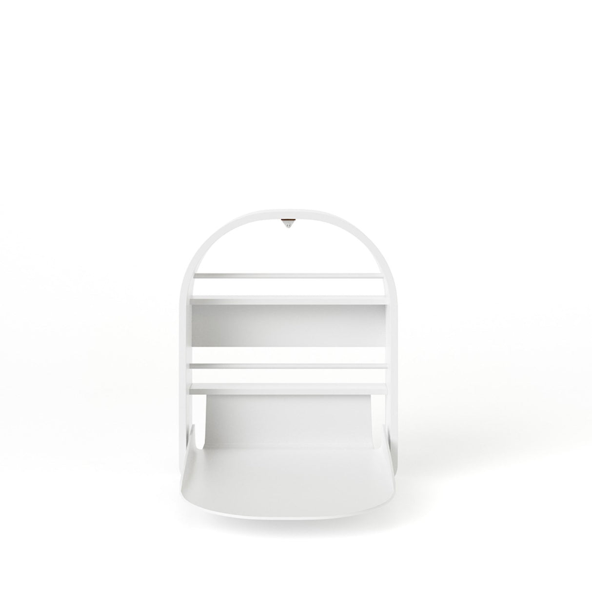 KAS Kopenhagen White Kai Wall Changing Table White