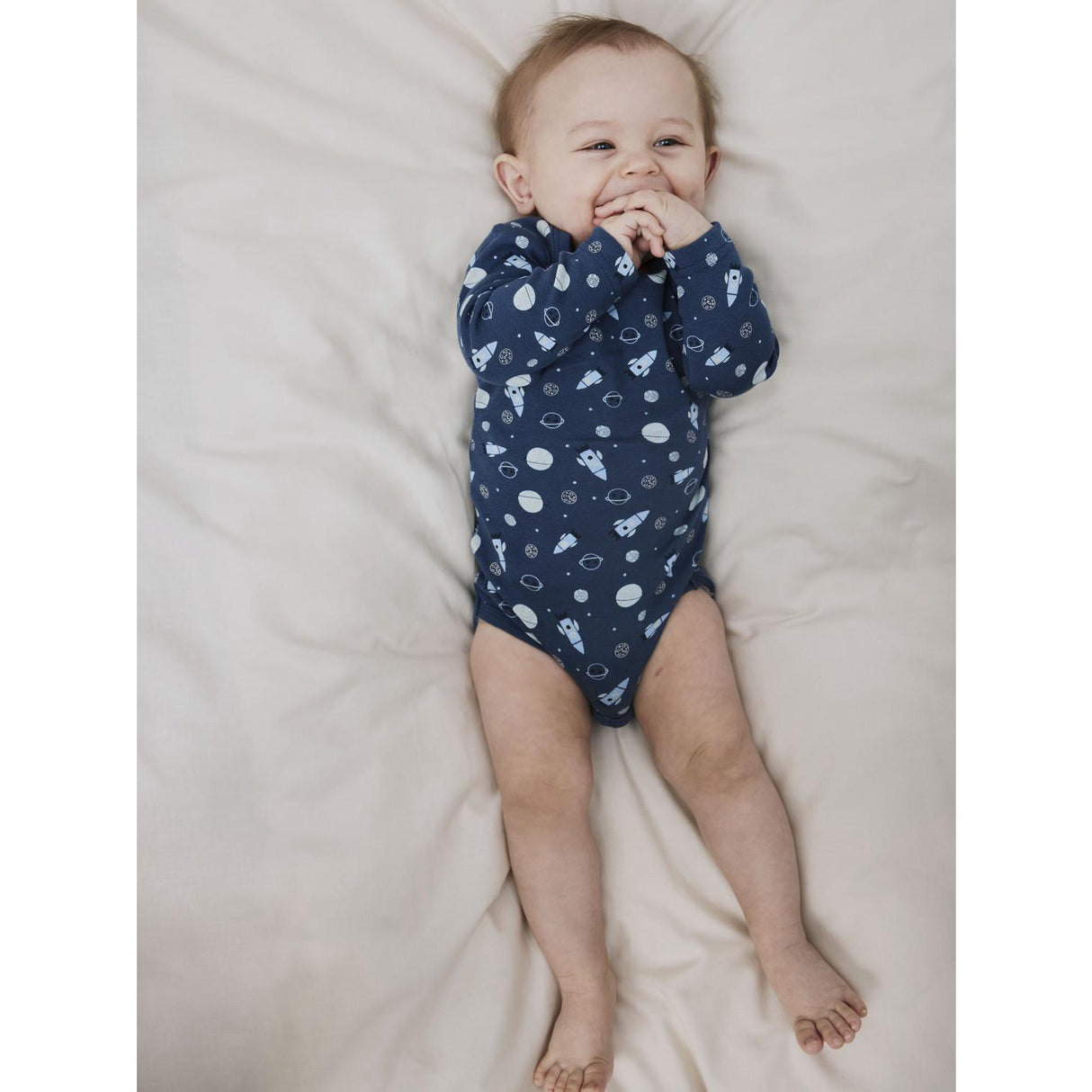 Name It Dark Denim Nbmbody 3P Ls Dark Space Noos