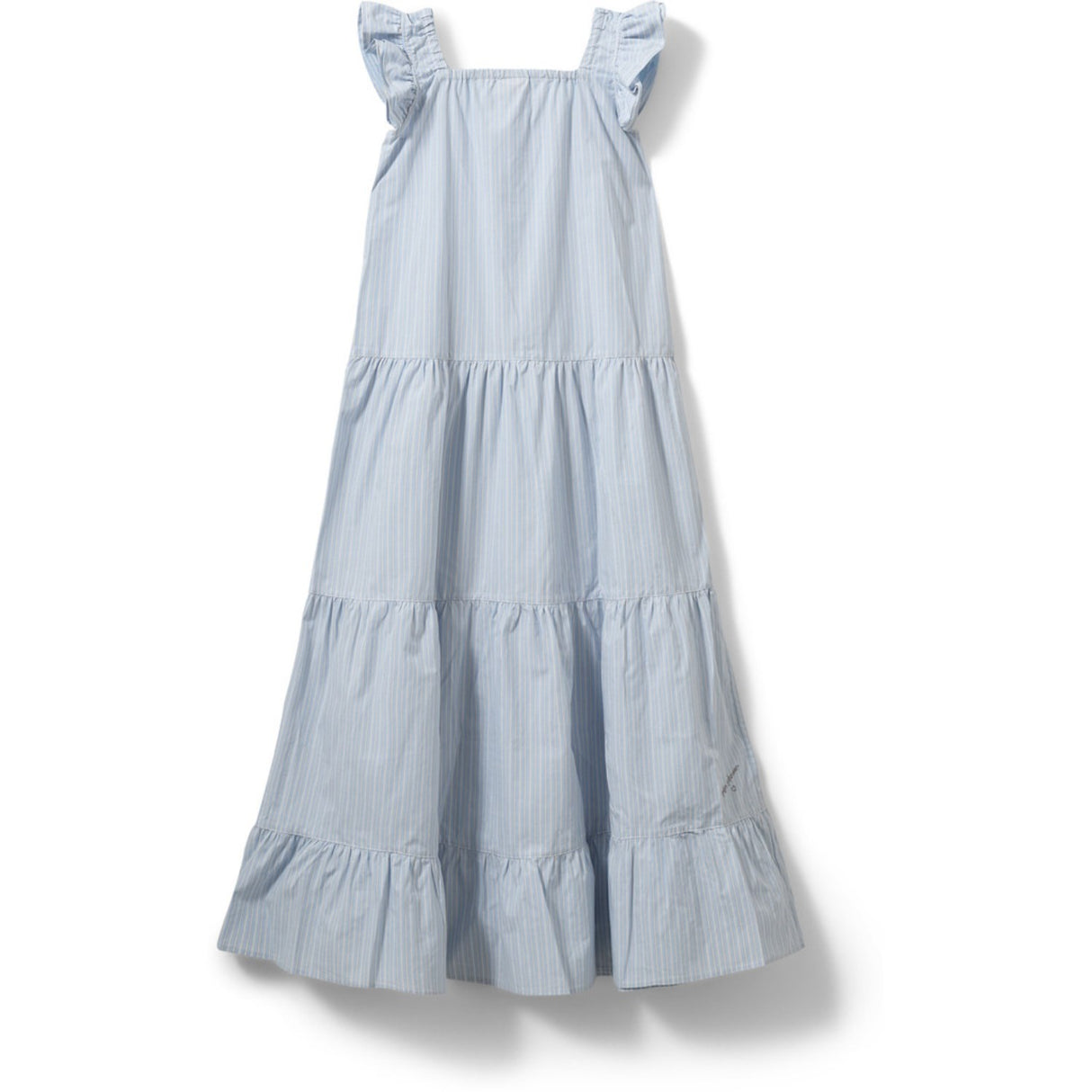 Sofie Schnoor Light Blue Striped Maurasy Kjole