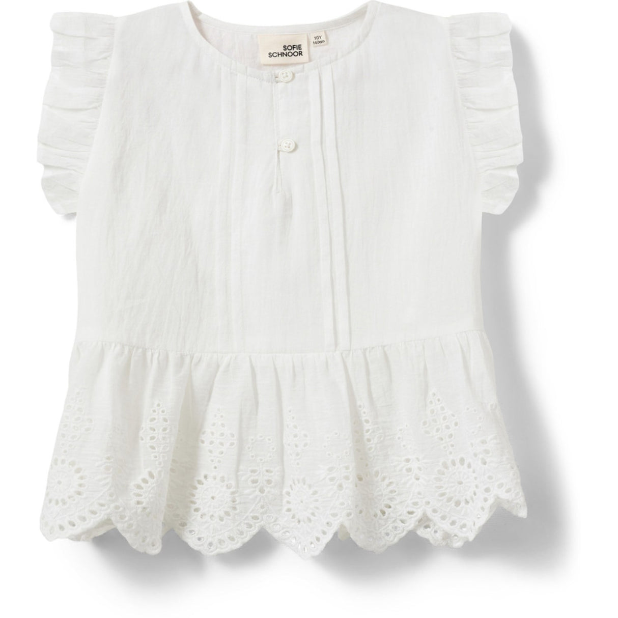 Sofie Schnoor Snow White Juilettekb Bluse