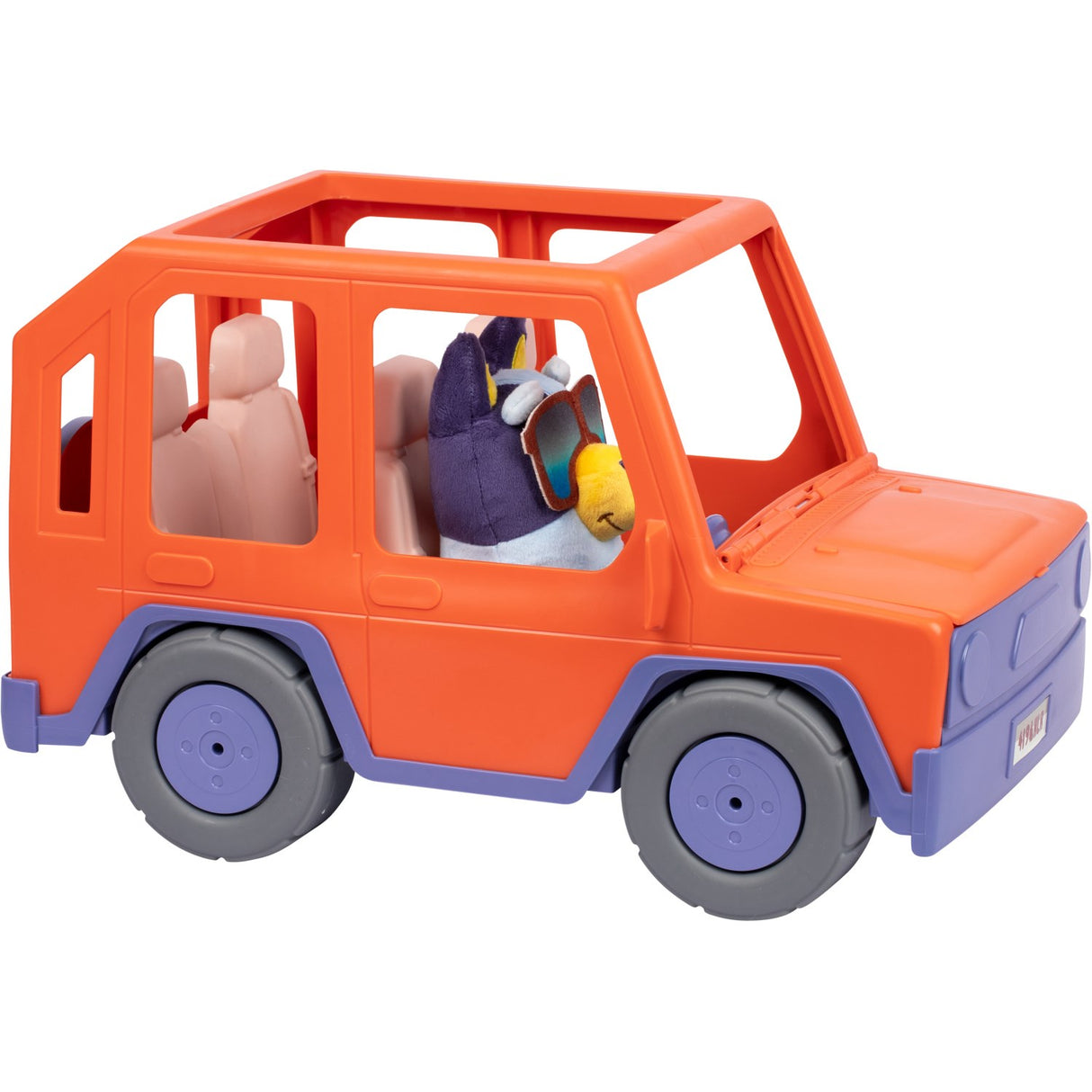 Bluey Big Heeler Bil 4WD Med Bamse