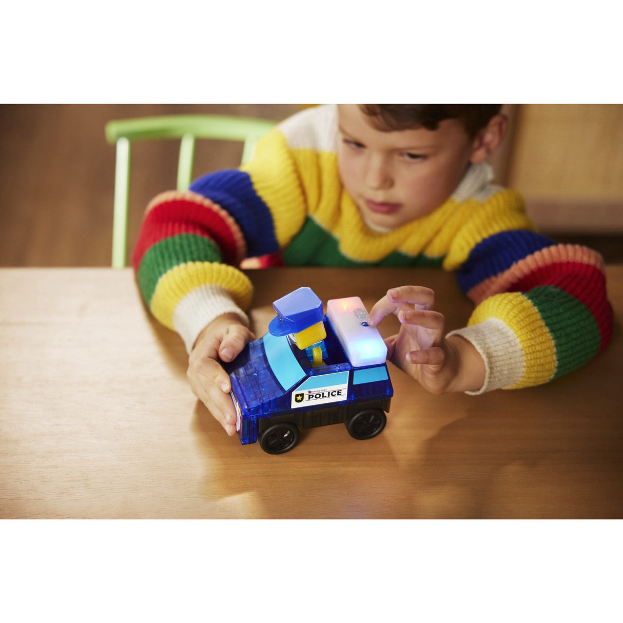 Magna-Tiles® Police Station 35 Pcs