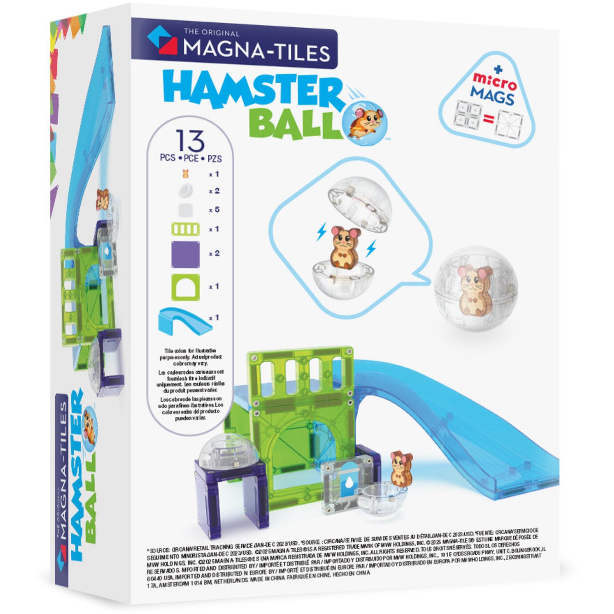 Magna-Tiles® Hamster Bold 13 Pcs