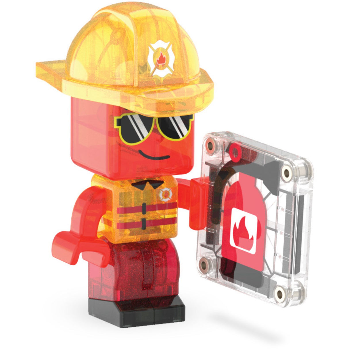 Magna-Tiles® Fire Rescue 27 Pcs