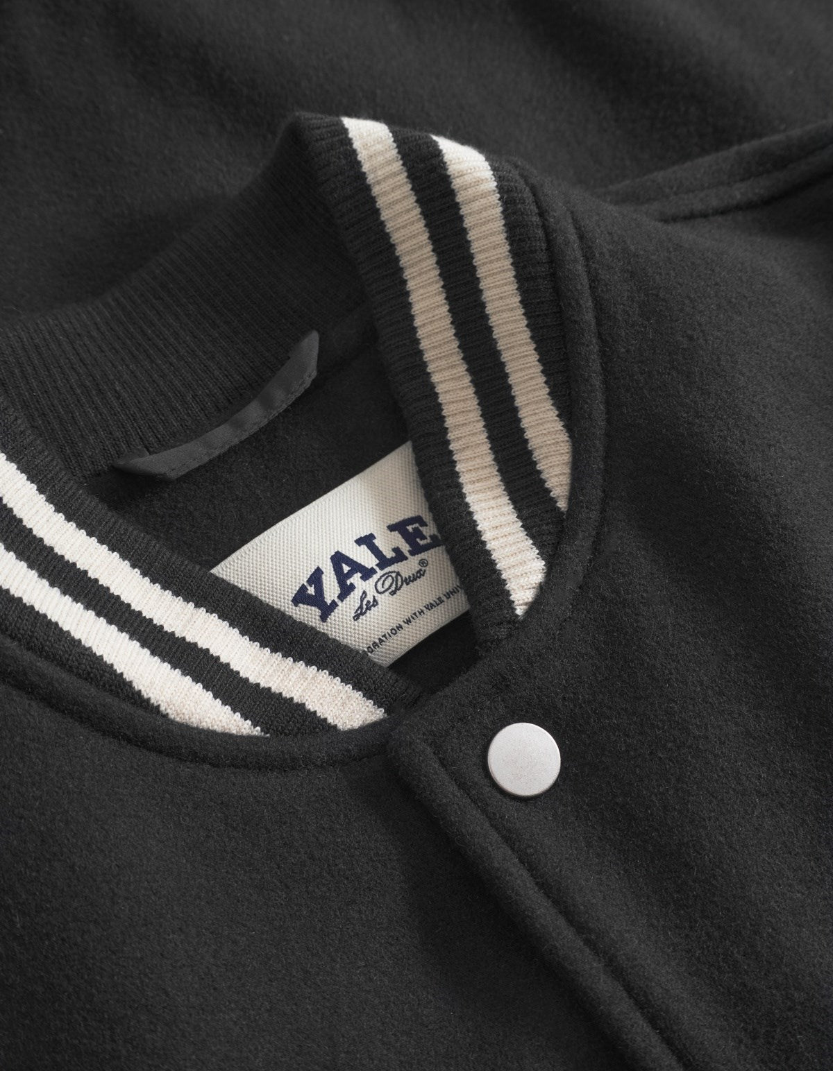 Les Deux Kids Black/Black Yale Uld Varsity Jakke KIDS