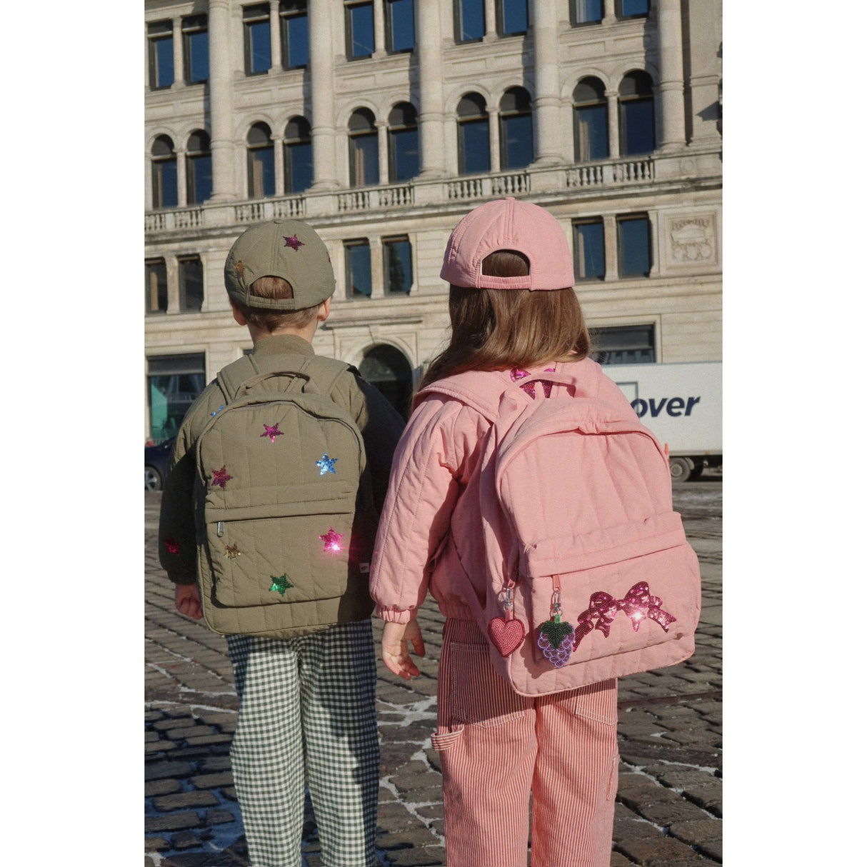 Konges Sløjd Rosette Juno Quiltet Paliet Rygsæk Midi