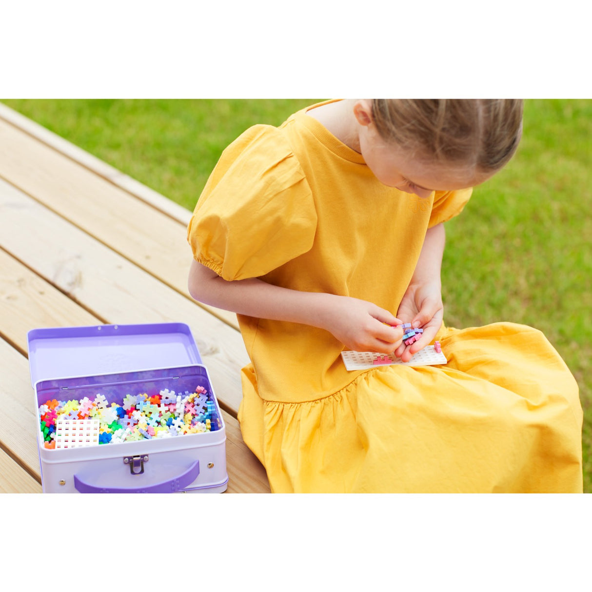 Plus-Plus Kuffert Pastel Metal