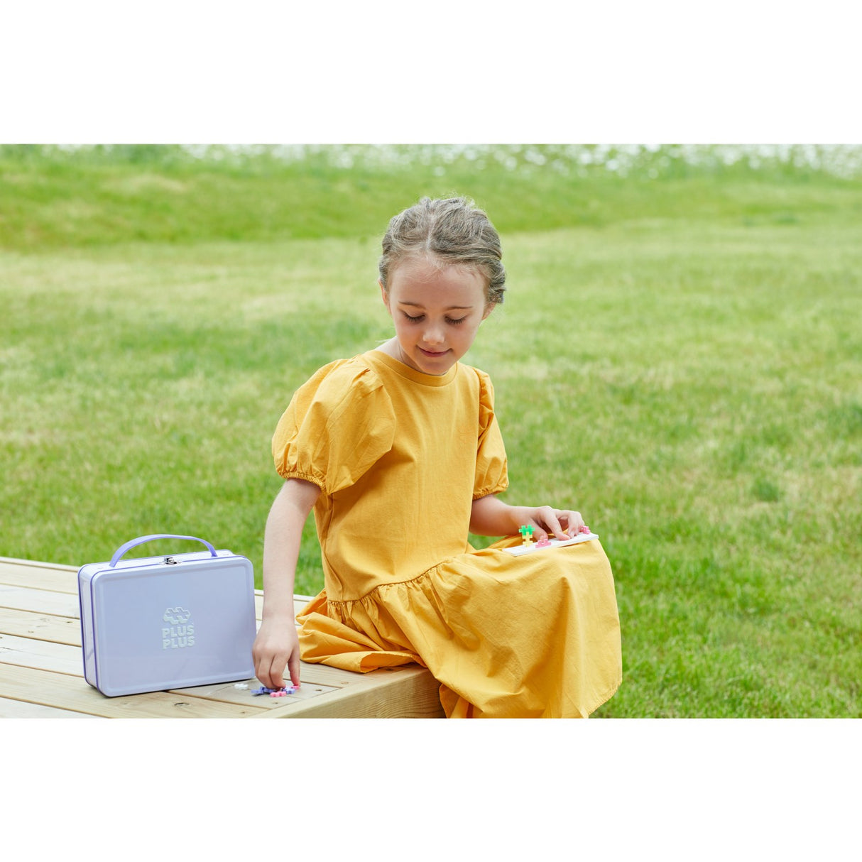 Plus-Plus Kuffert Pastel Metal