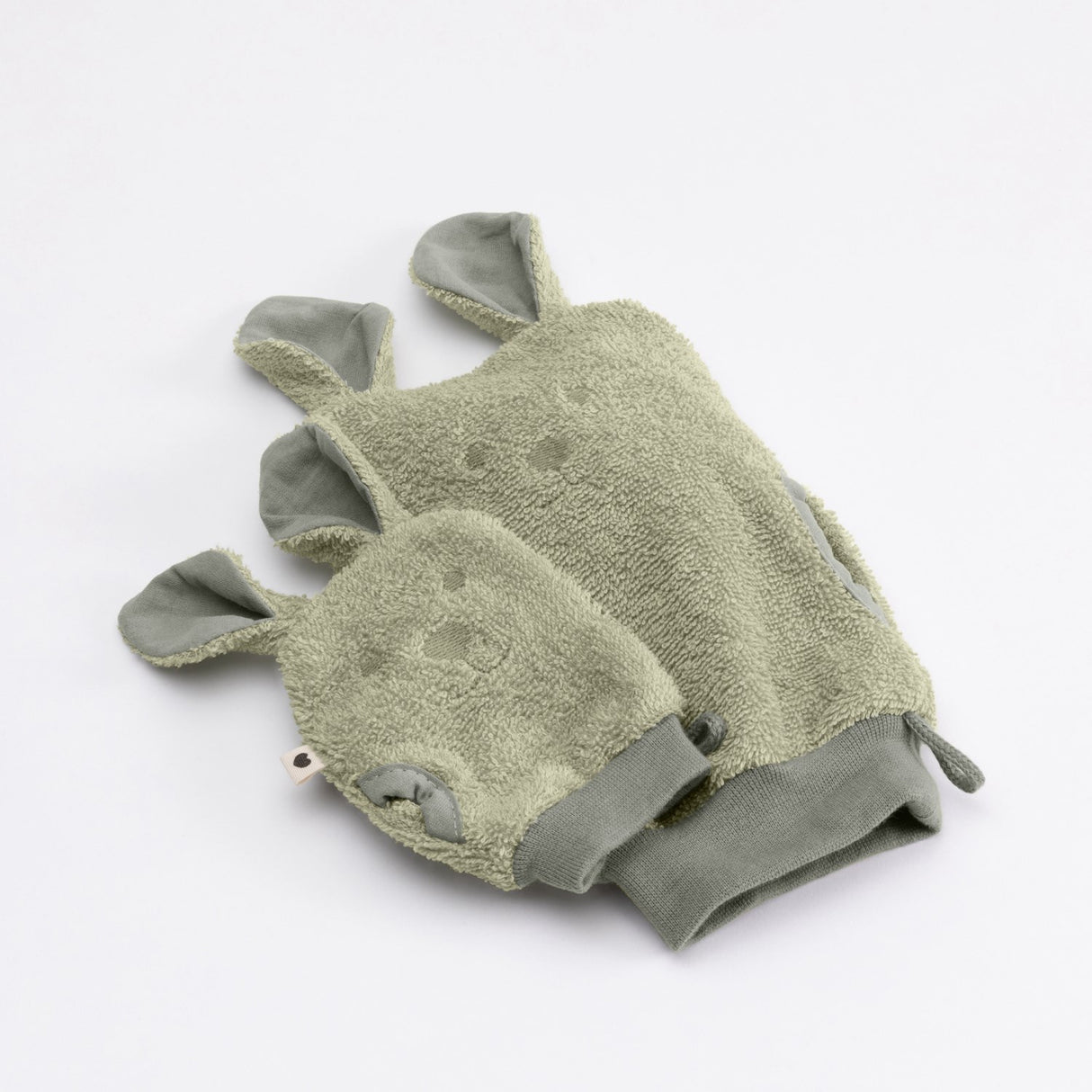 Bibs Sage 2-Pak Kangaroo Wash Cloth