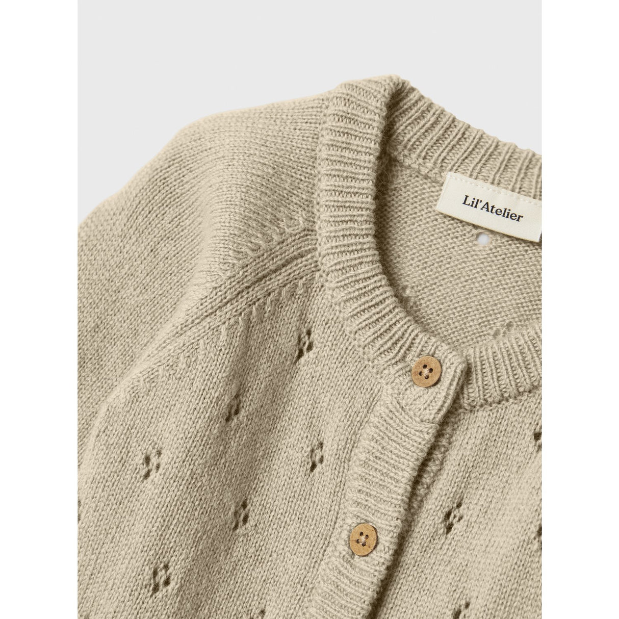 Lil'Atelier Safari Melange Nbnnalio Uld Strik Dragt Lil
