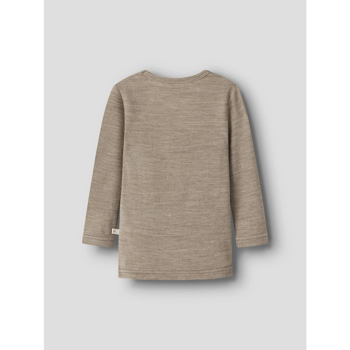 Lil'Atelier Sepia Tint Melange Nmnnilo Wo/Mo Ls Slim Top Lil