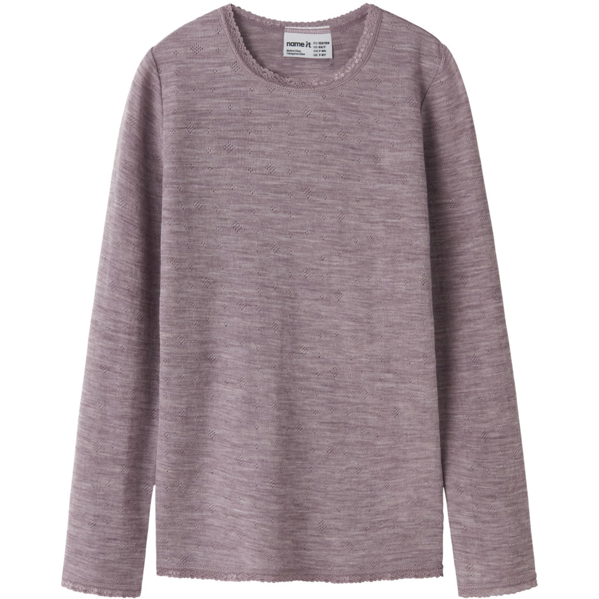 Name It Toadstool Nkfwang Uld Needle Ls Top Solid