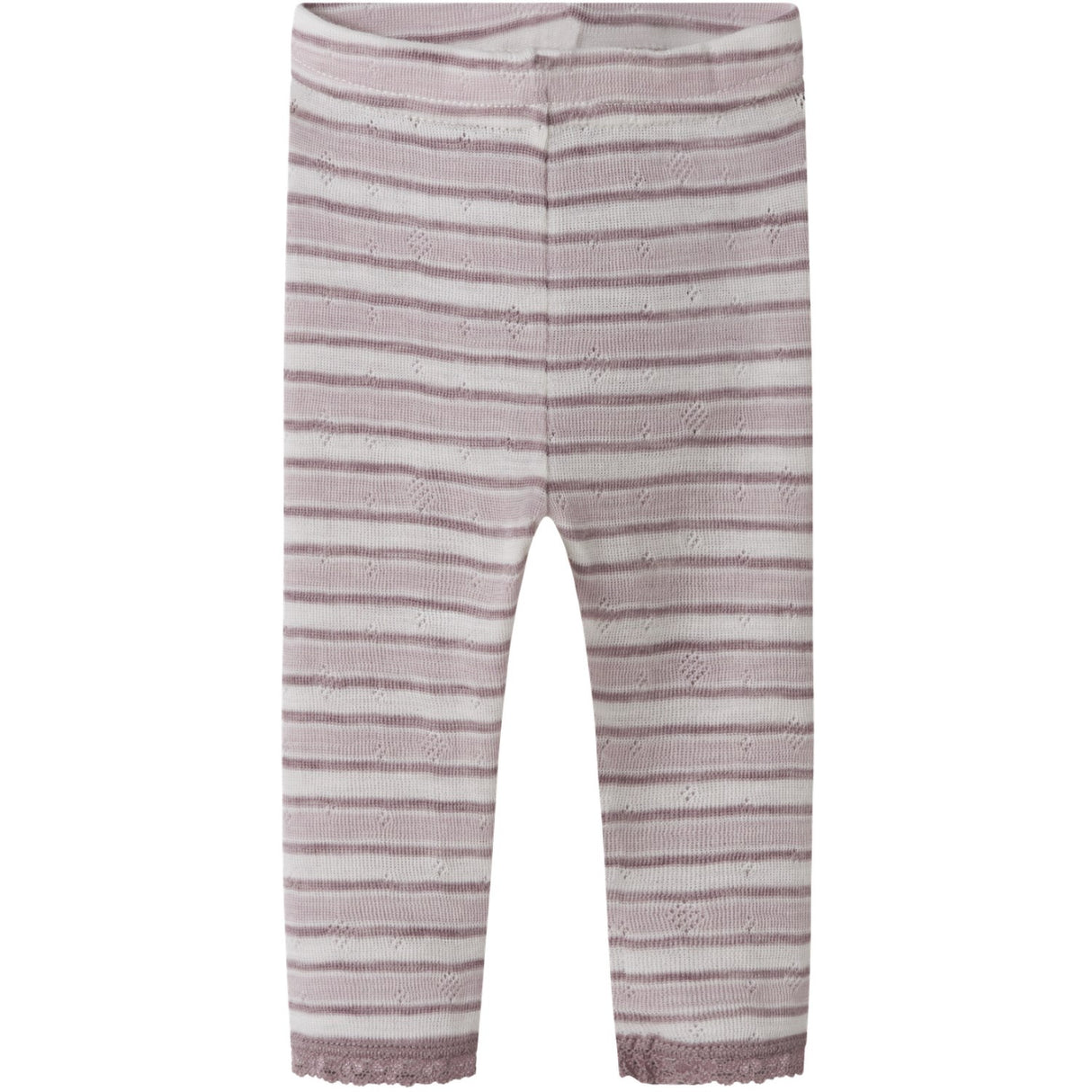 Name It Snow White Toadstool+Violet Ice Nbfwang Uld Needle Leggings Noos