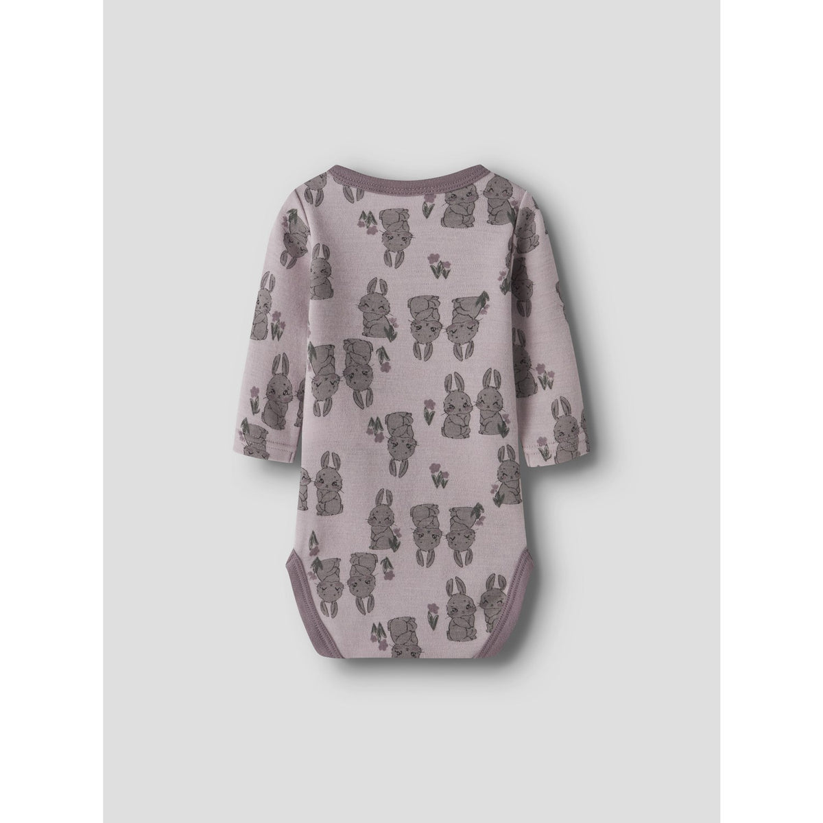 Name It Violet Ice Bunnies Nbfwillow Uld Ls Body