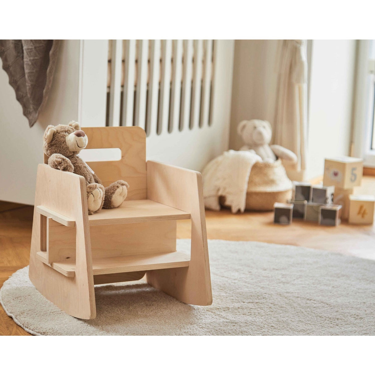 Manis-h Snow White Delt Sengehest Til Babyseng