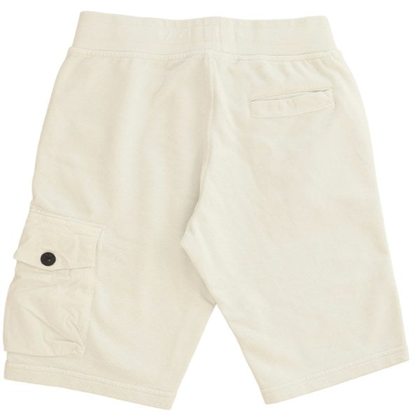 Stone Island Junior Fleece Shorts Pearl Grey 2